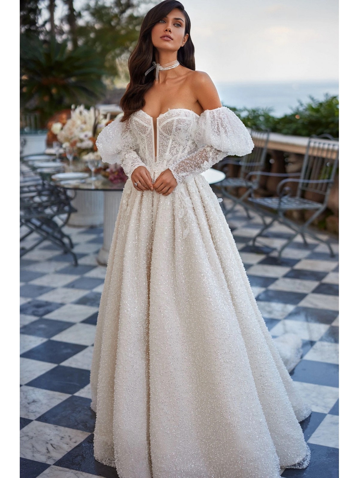 Luxury Wedding Dress - Asseona - LPLD-3317.00.17